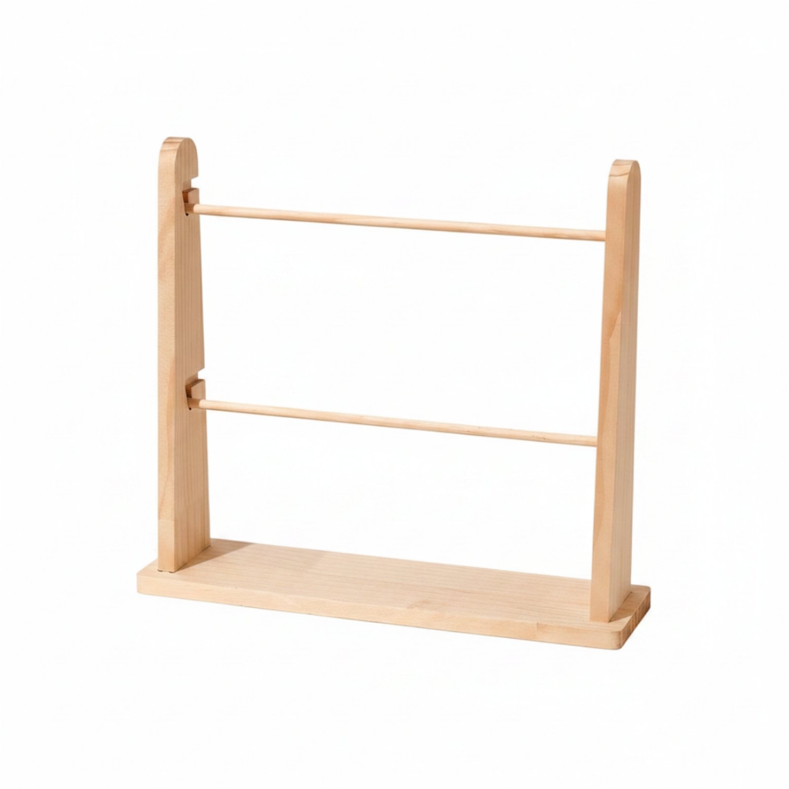 Wooden Ribbon Organizer Rack