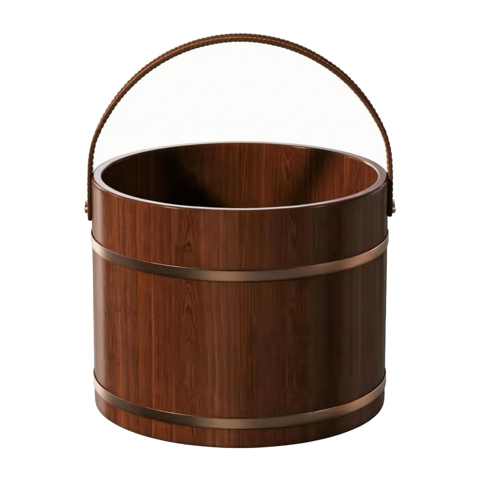 Cedar Wood Foot Bath Bucket – 25x31cm