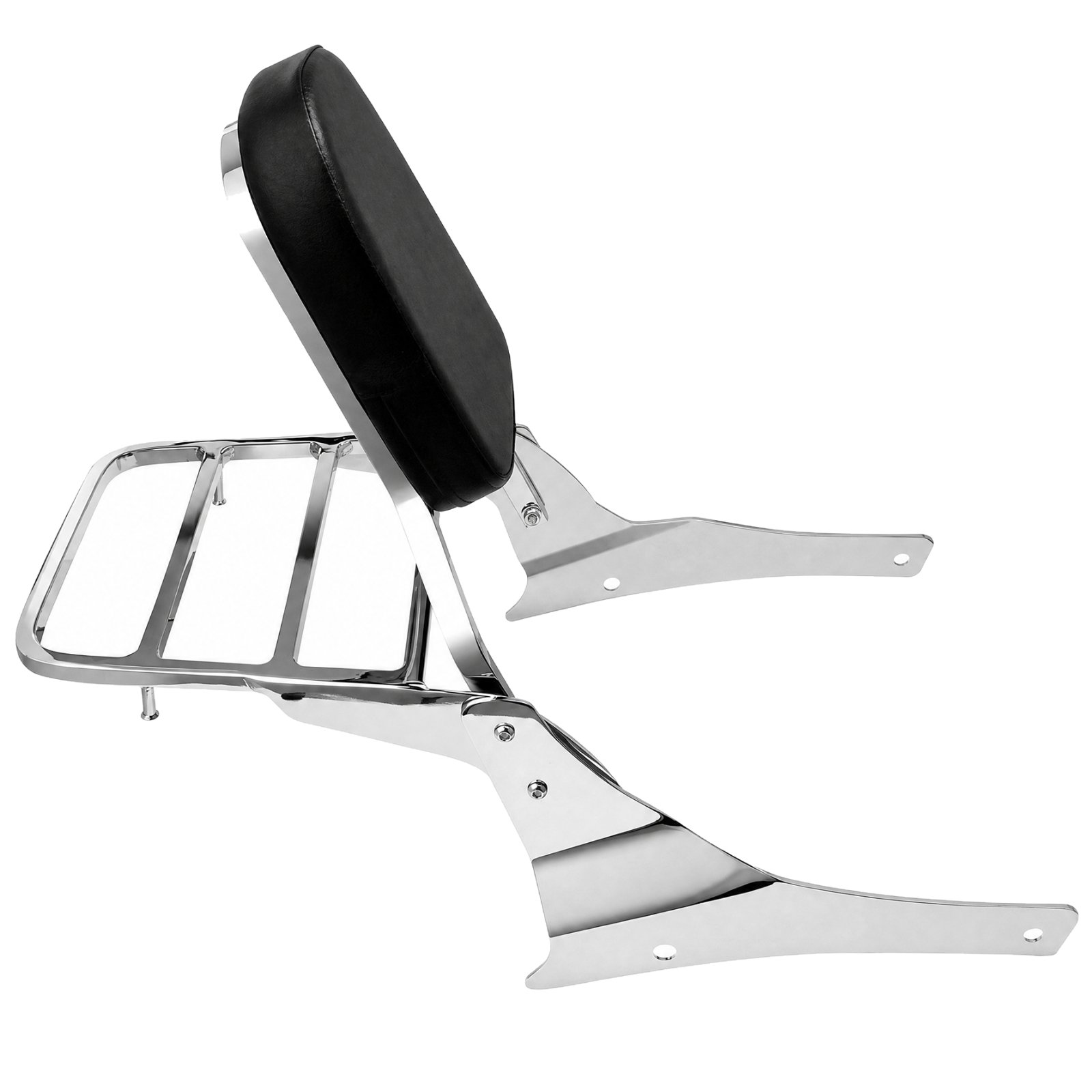 Motorcycle Backrest Rack Assembly