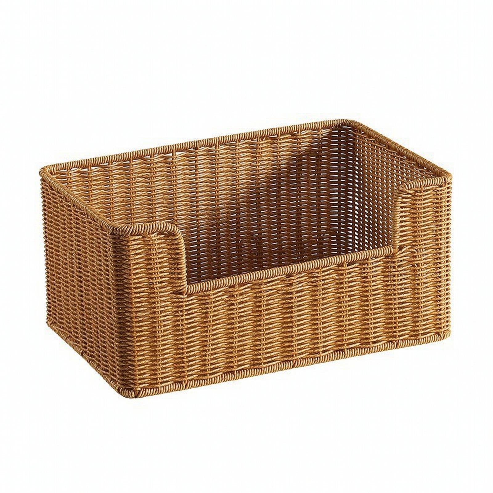 Rectangular Braided Storage Basket