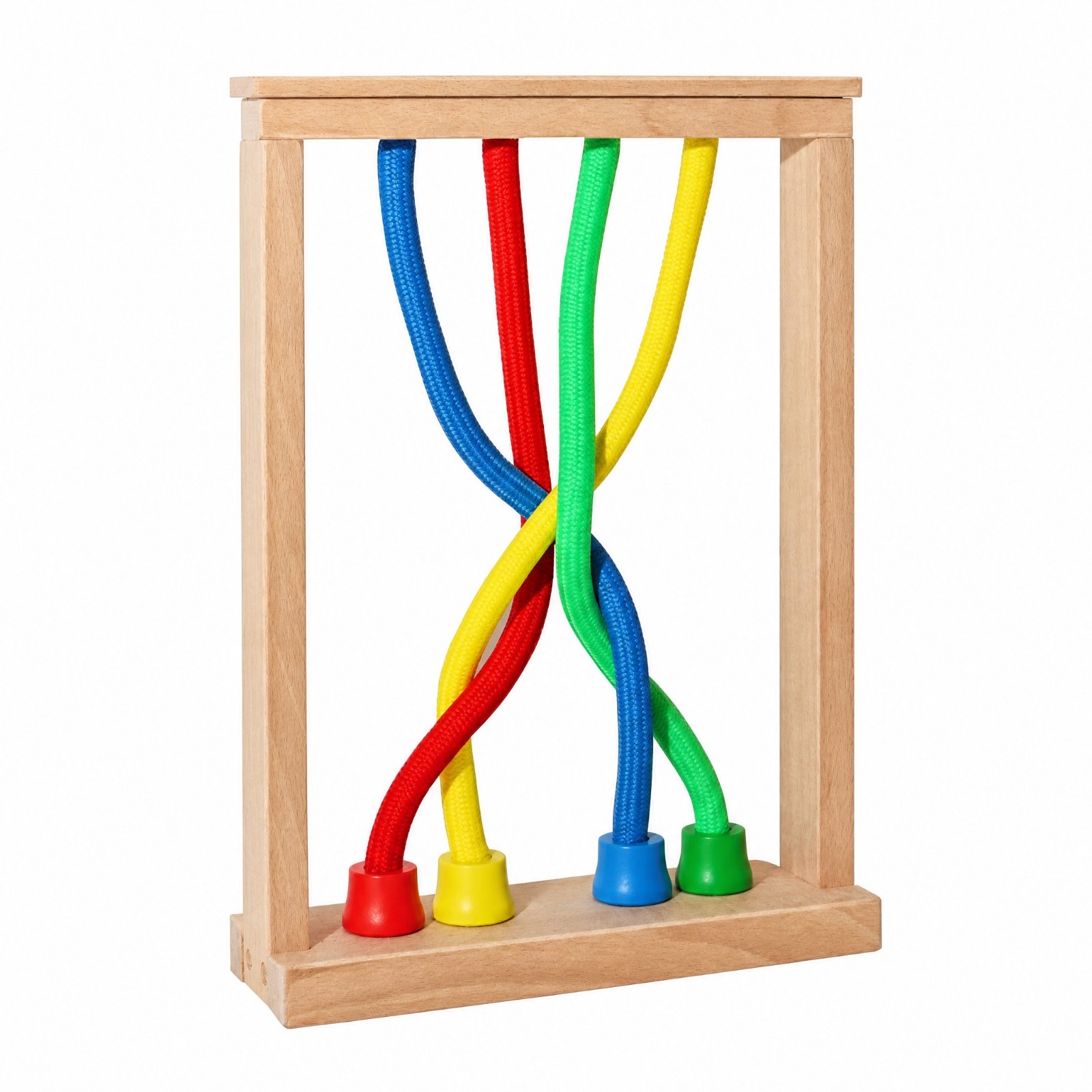 Wooden Rope Untangling Puzzle