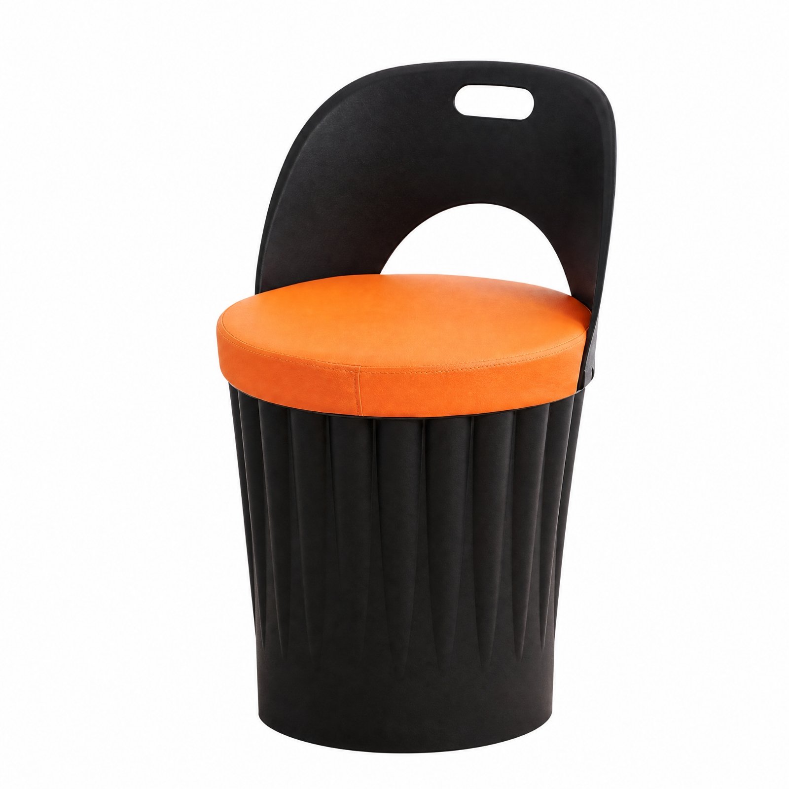 Storage Chair with Backrest