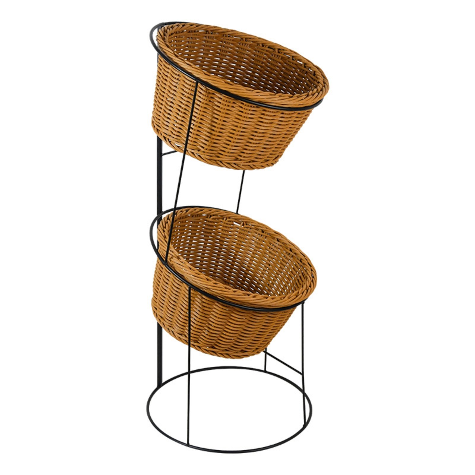 Freestanding Produce Display Rack