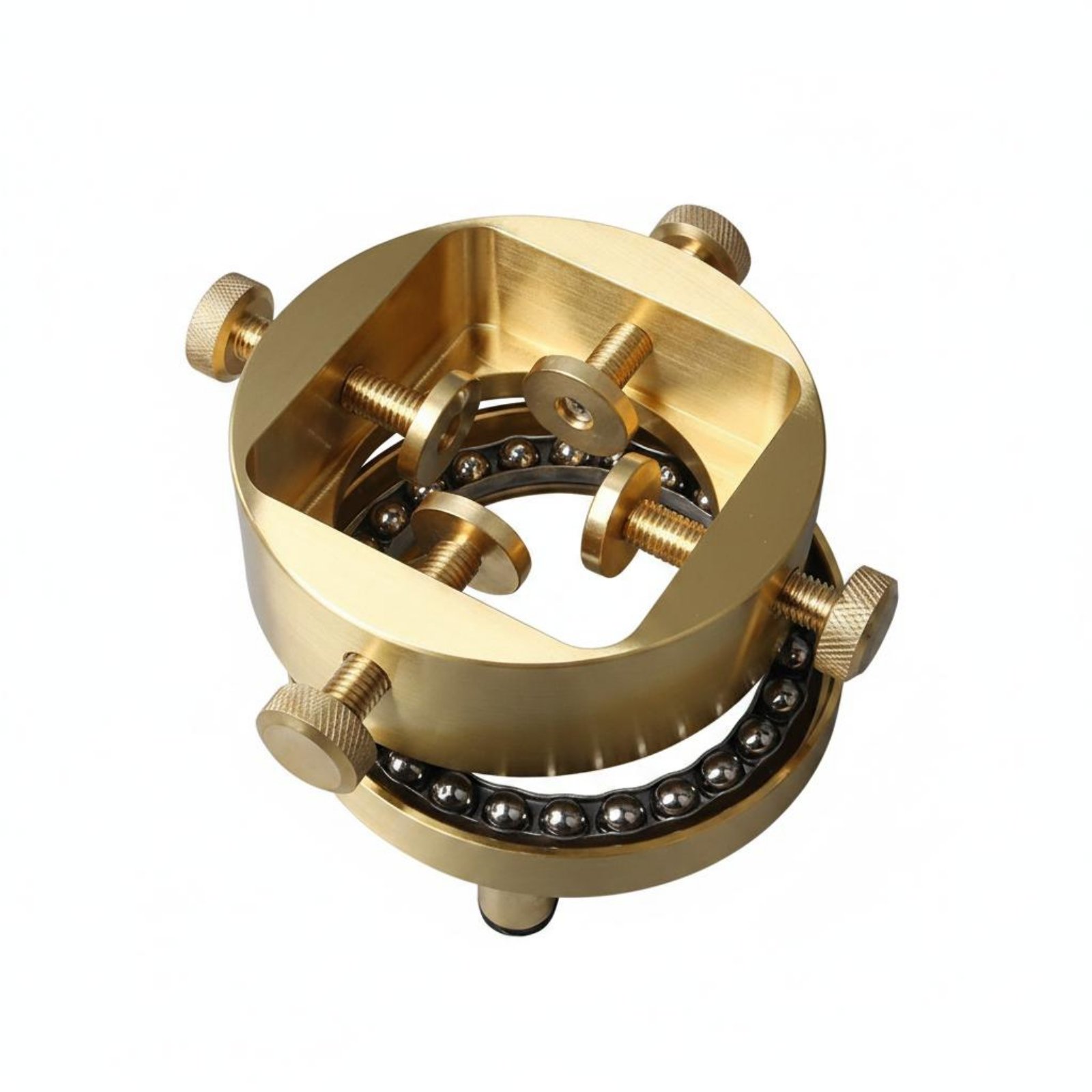 Brass Engraving Fixture Knurled Knobs