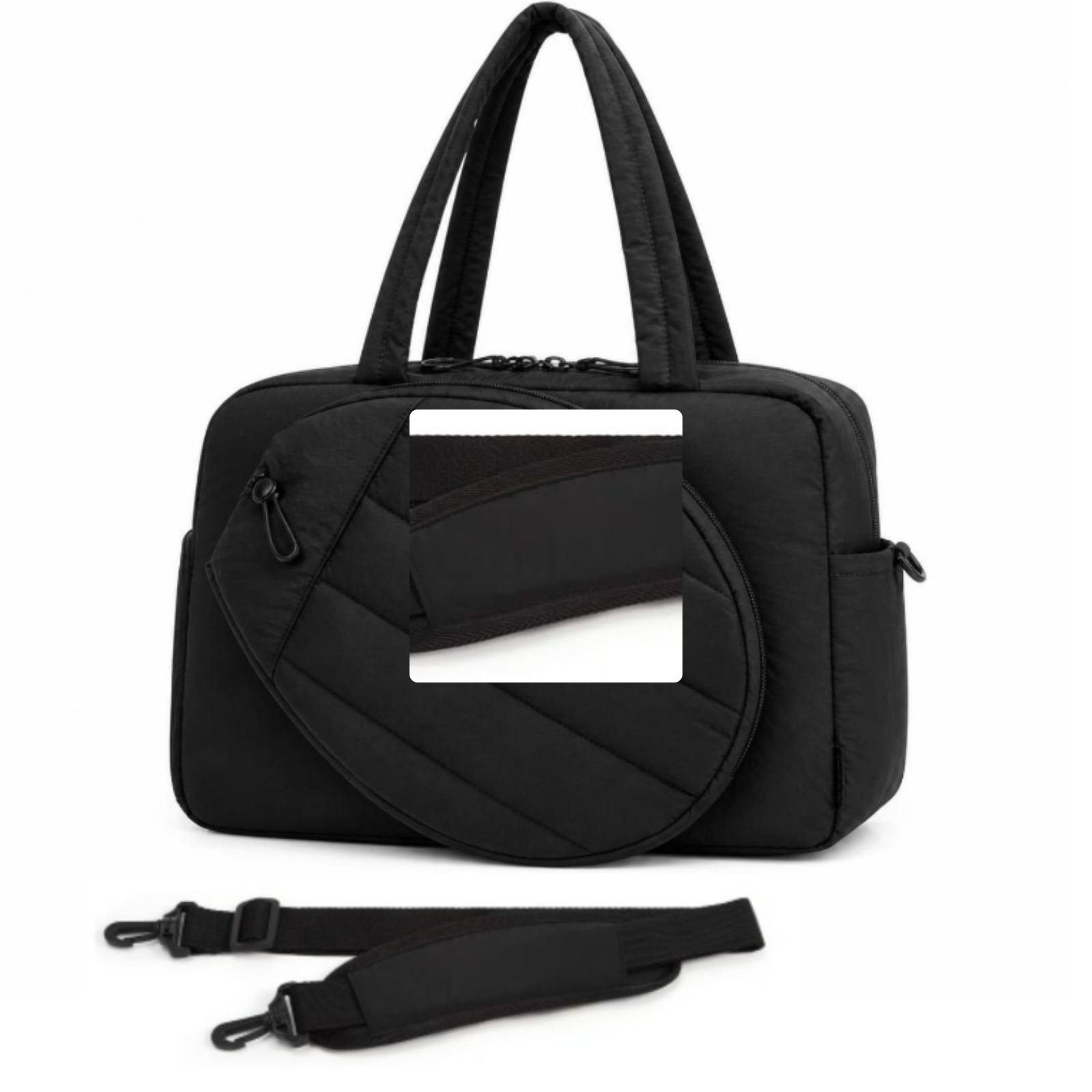 Padded Racket Bag with Shoulder Strap