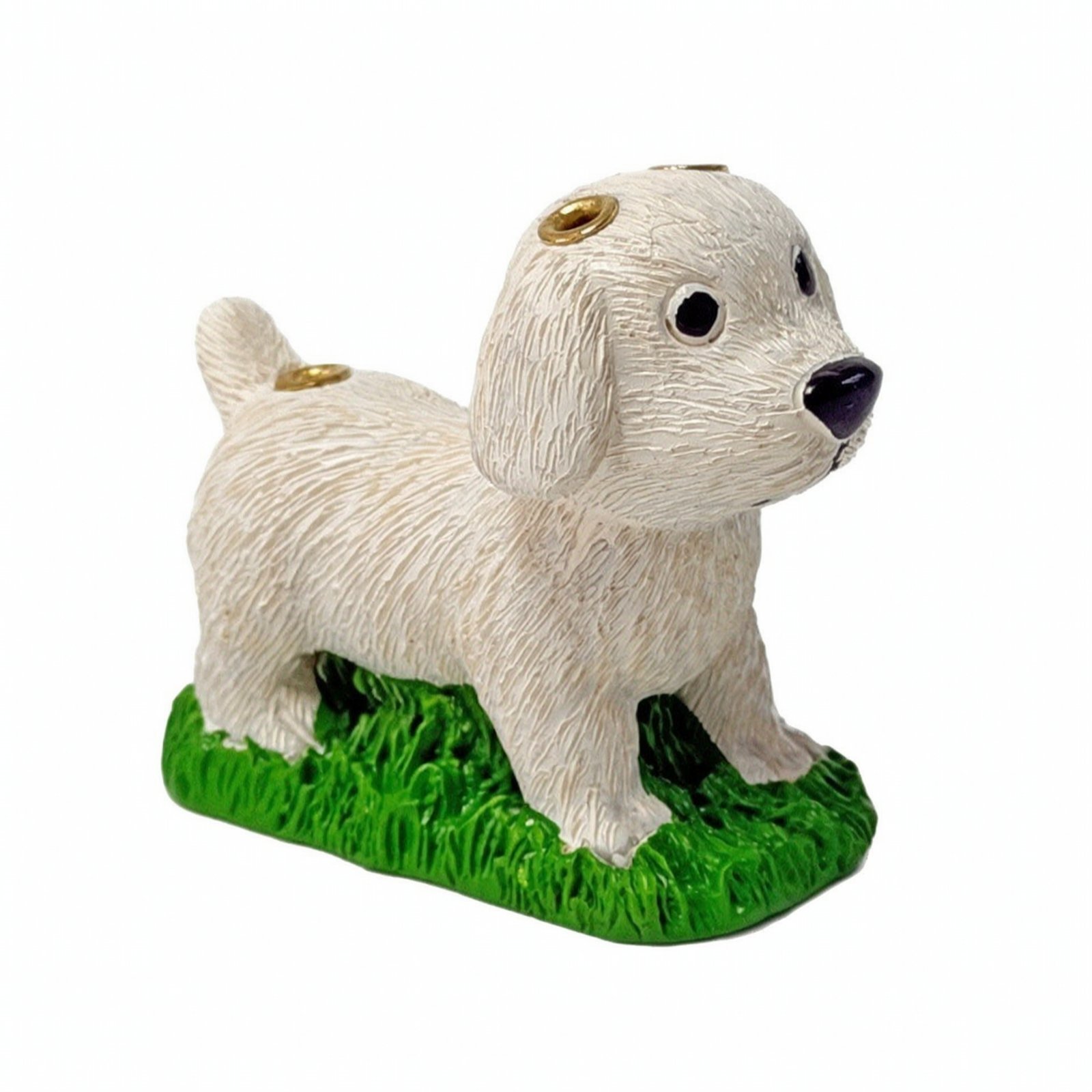 Dog Figurine with Scented Cone