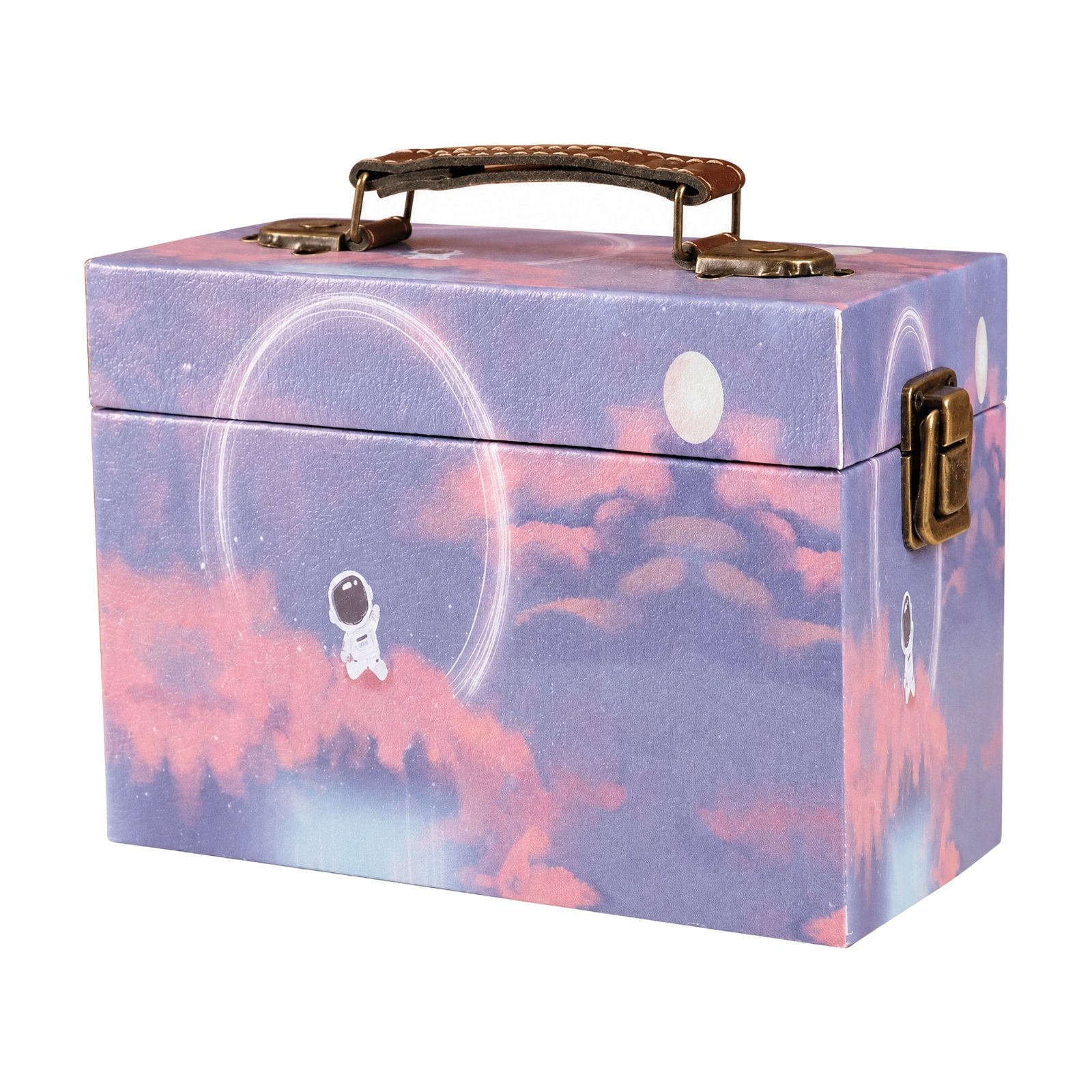 Vintage Wooden Storage Box – Astronaut Wood