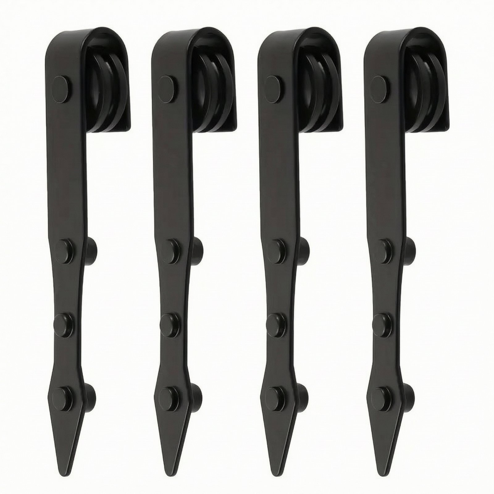 4-Piece Pointed Hanging Hooks