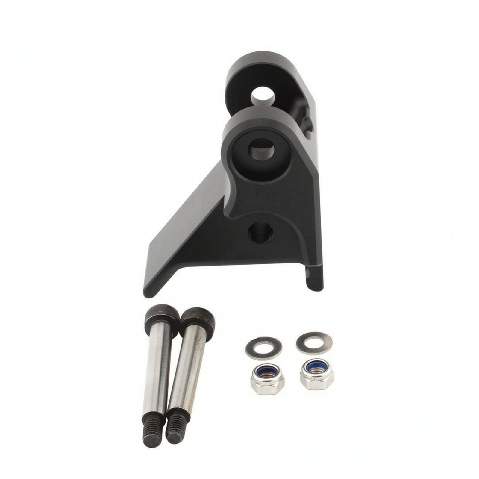 Rear Shock Riser Black Anodized