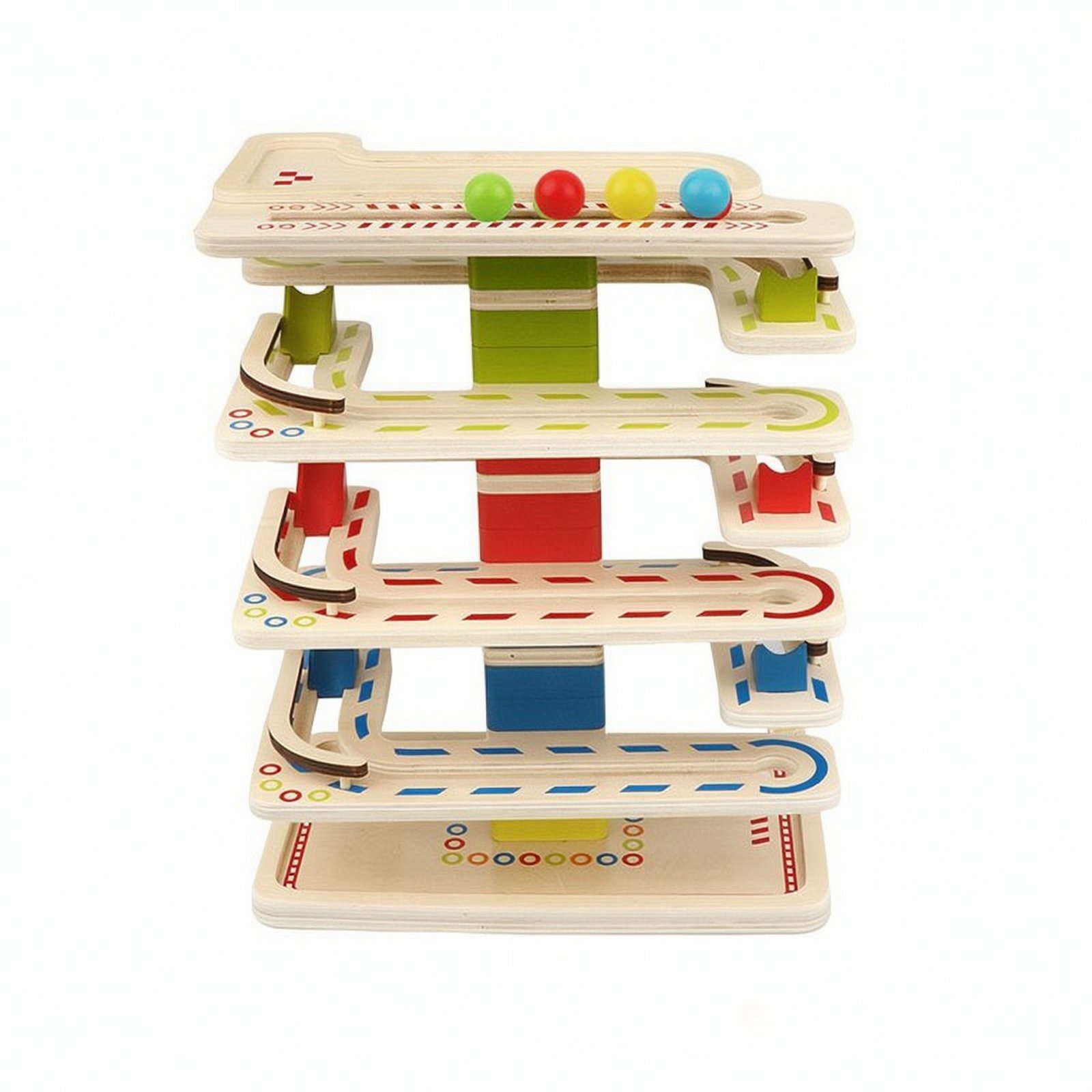 DIY Marble Run Construction Toy