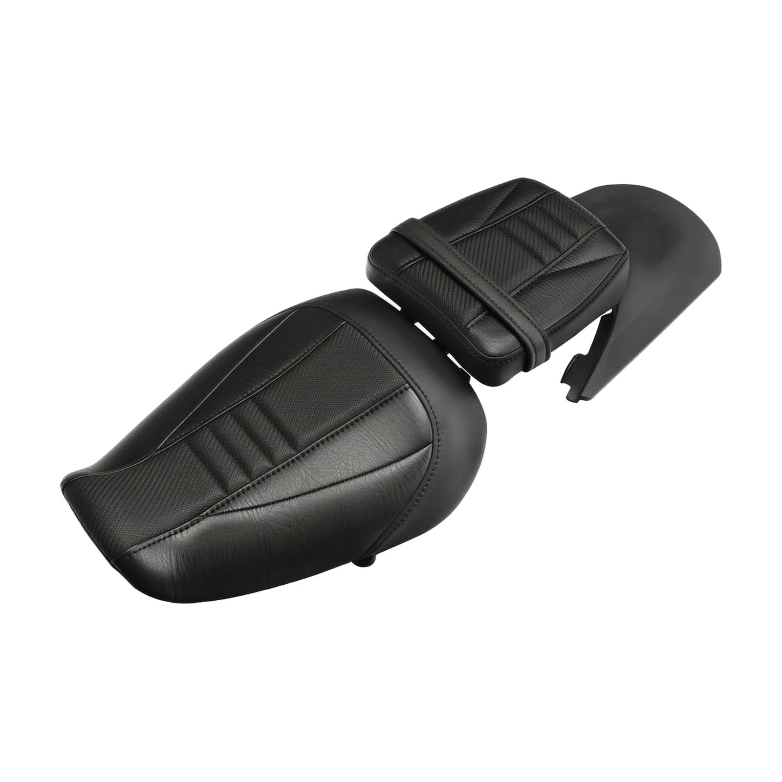 Motorcycle Seat Assembly with Rear Mudguard