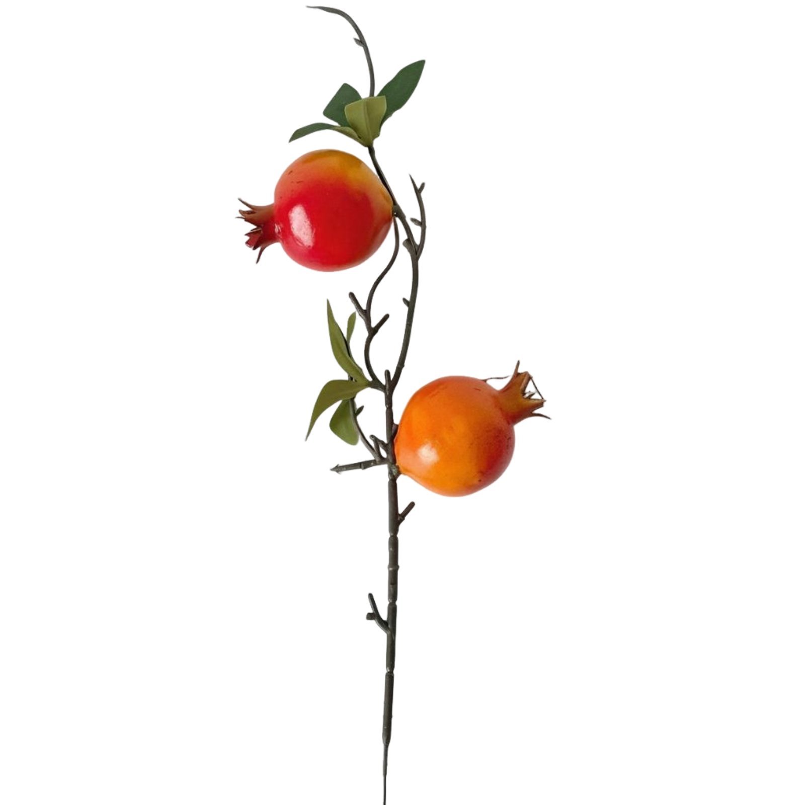 Artificial Garnet Persimmon Fruit