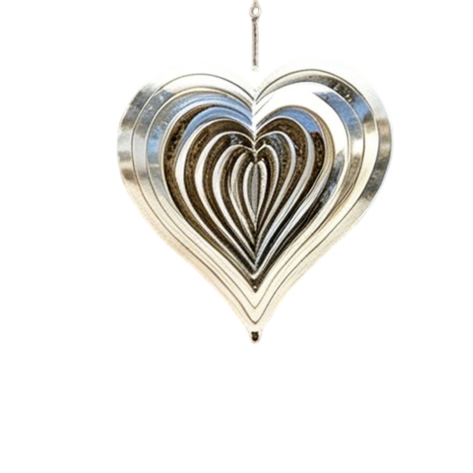 3-Piece Love-Shaped Wind Chimes
