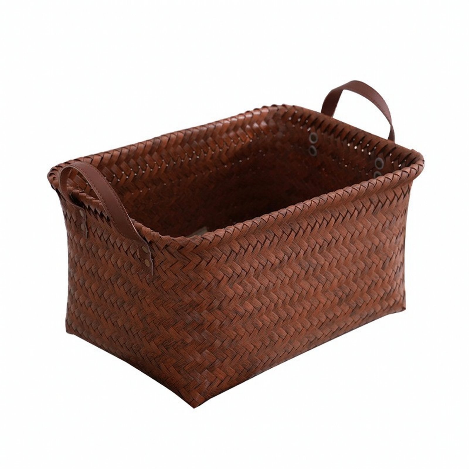 Rectangular Woven Storage Bin