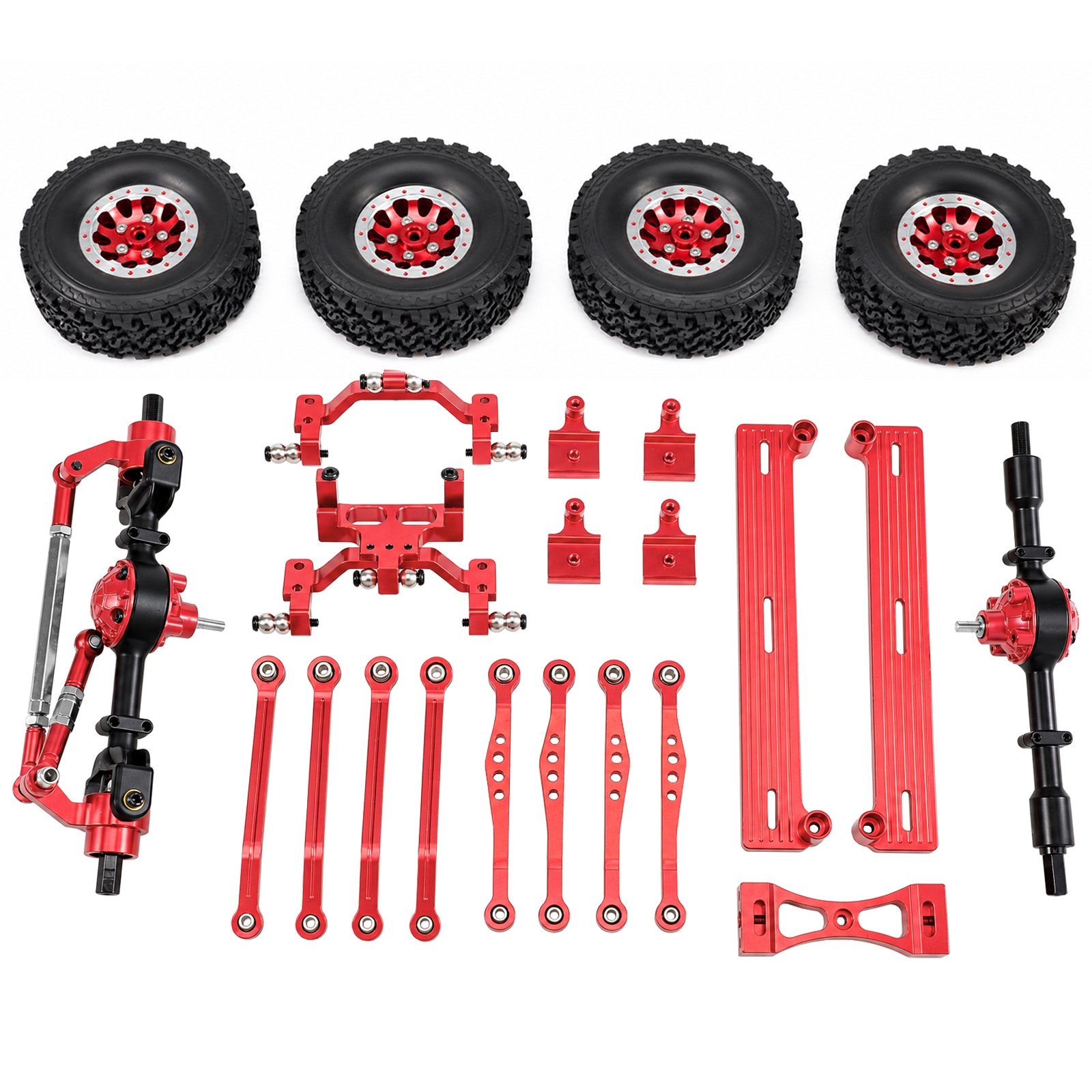 1/16 RC Truck Axle Assembly