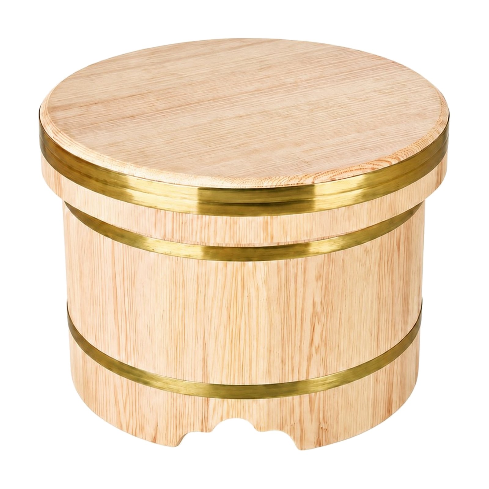 Japanese-Style Wood Rice Barrel