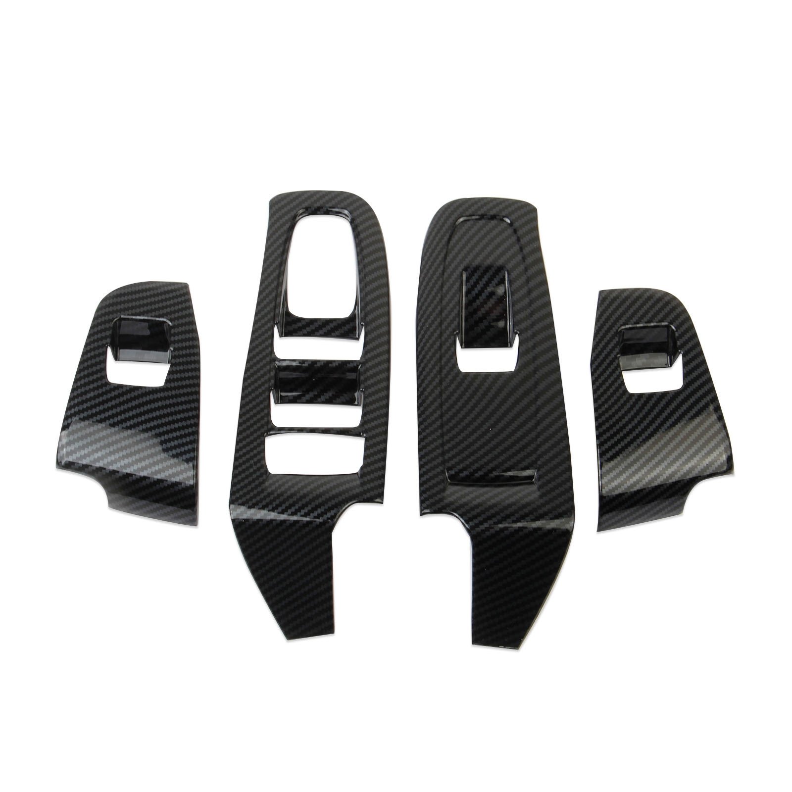 4-Piece Car Window Switch Panel Cover Frame