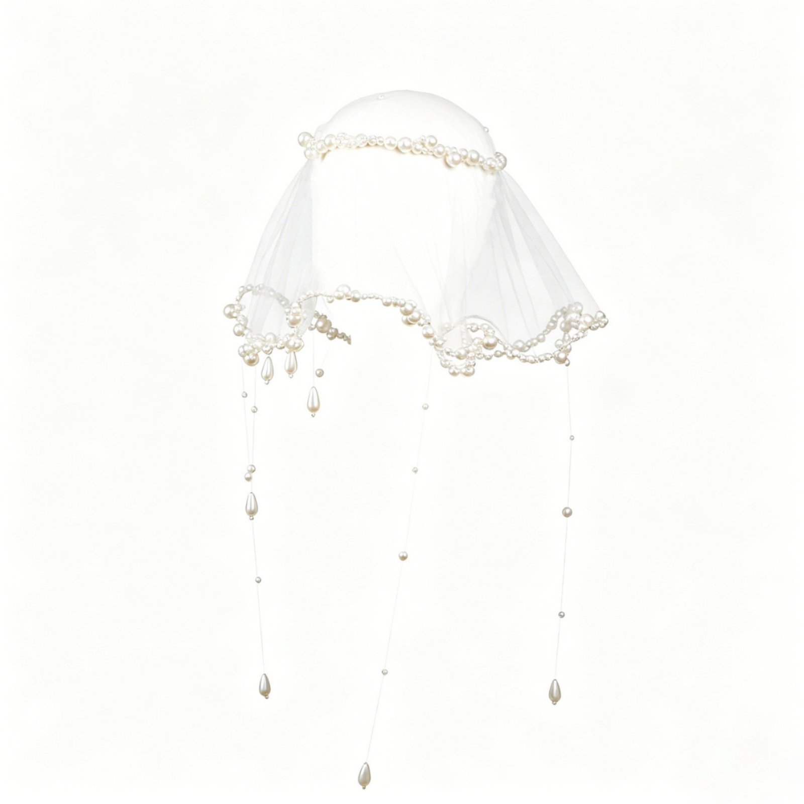 Pearl Birdcage Facial Net