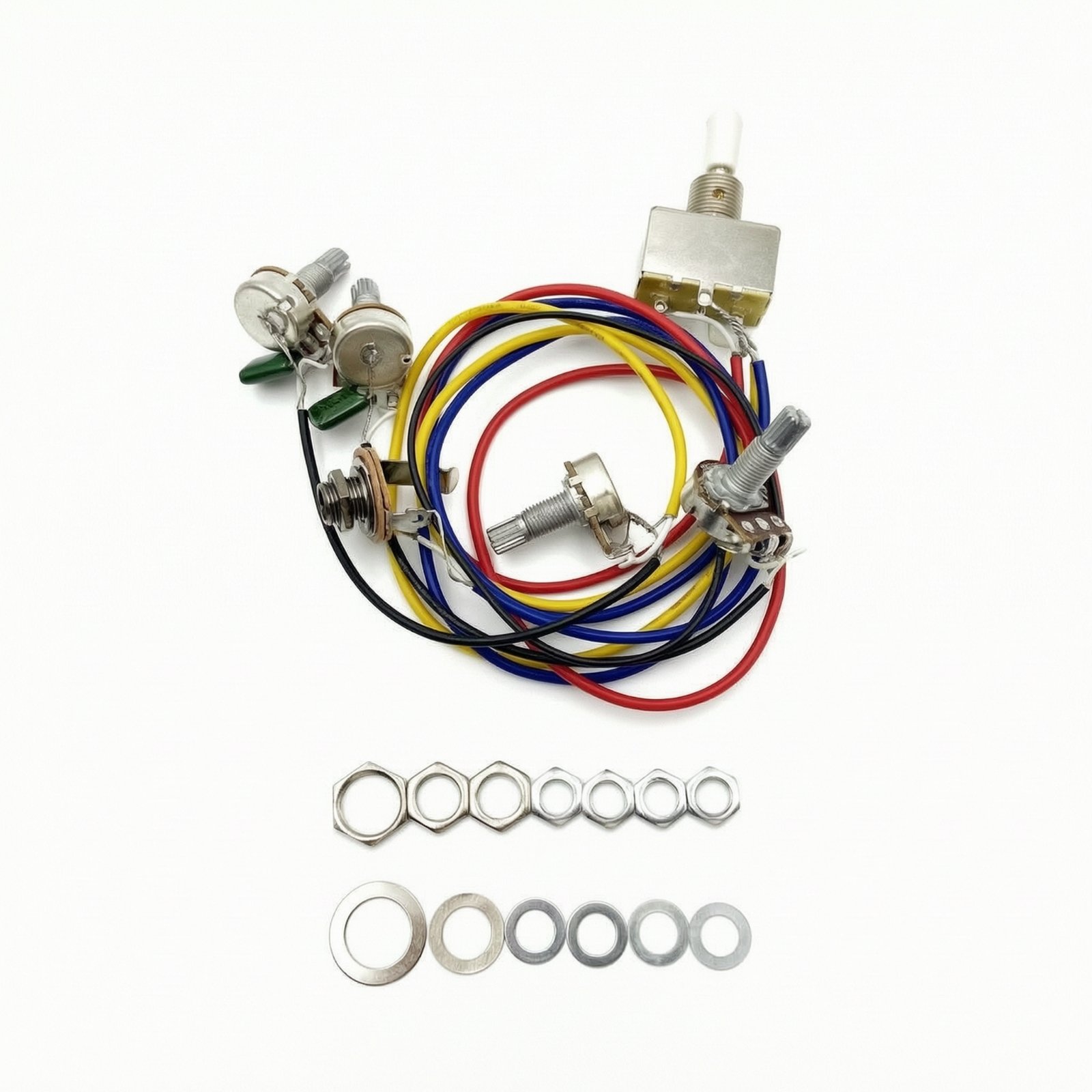 Prewired Guitar Wiring Harness 500k Pots