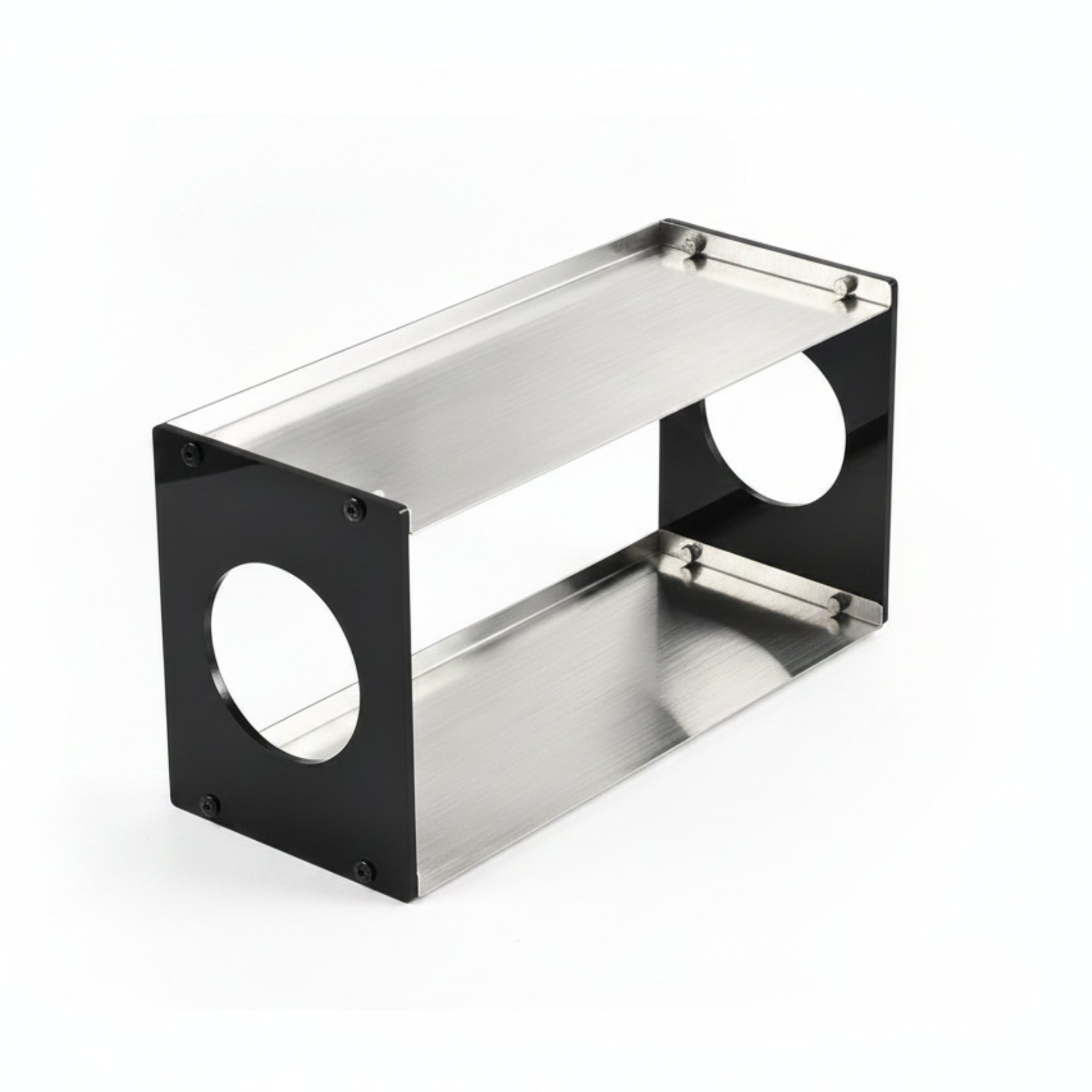 Acrylic Stainless Steel Storage Rack