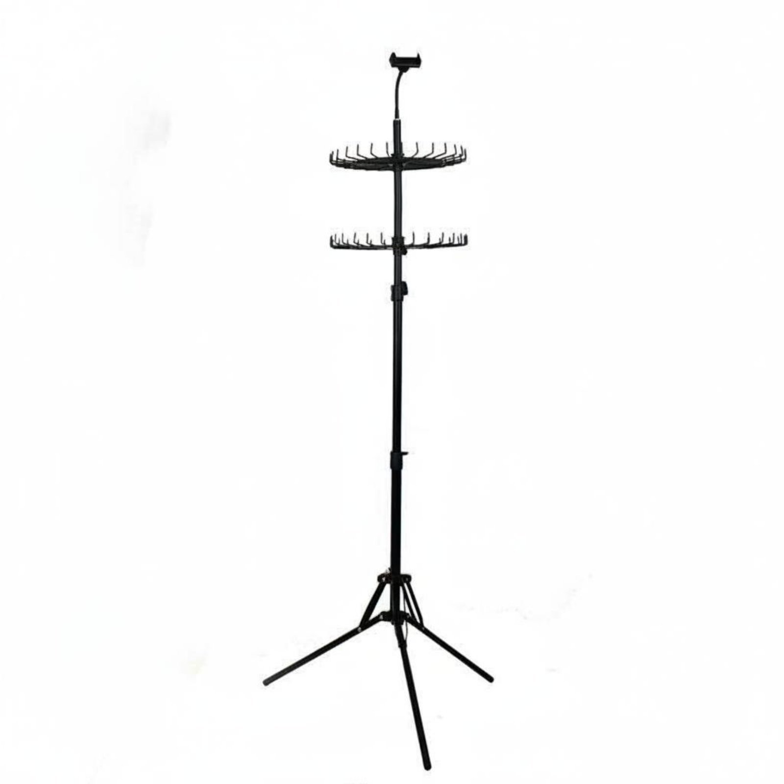 Hairpiece Tripod Stand 56 Hooks