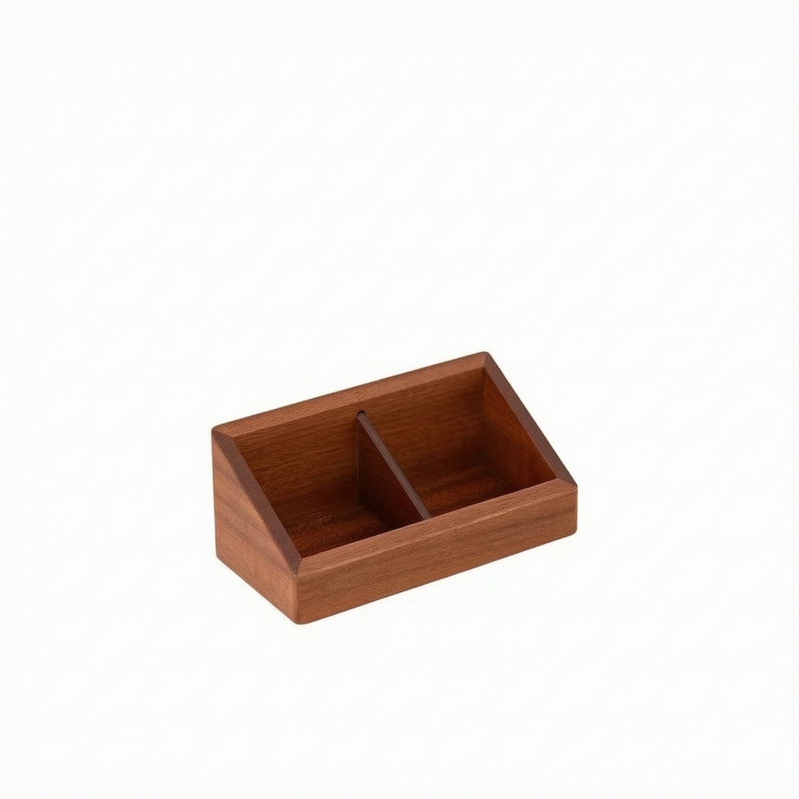 Divided Wooden Storage Box