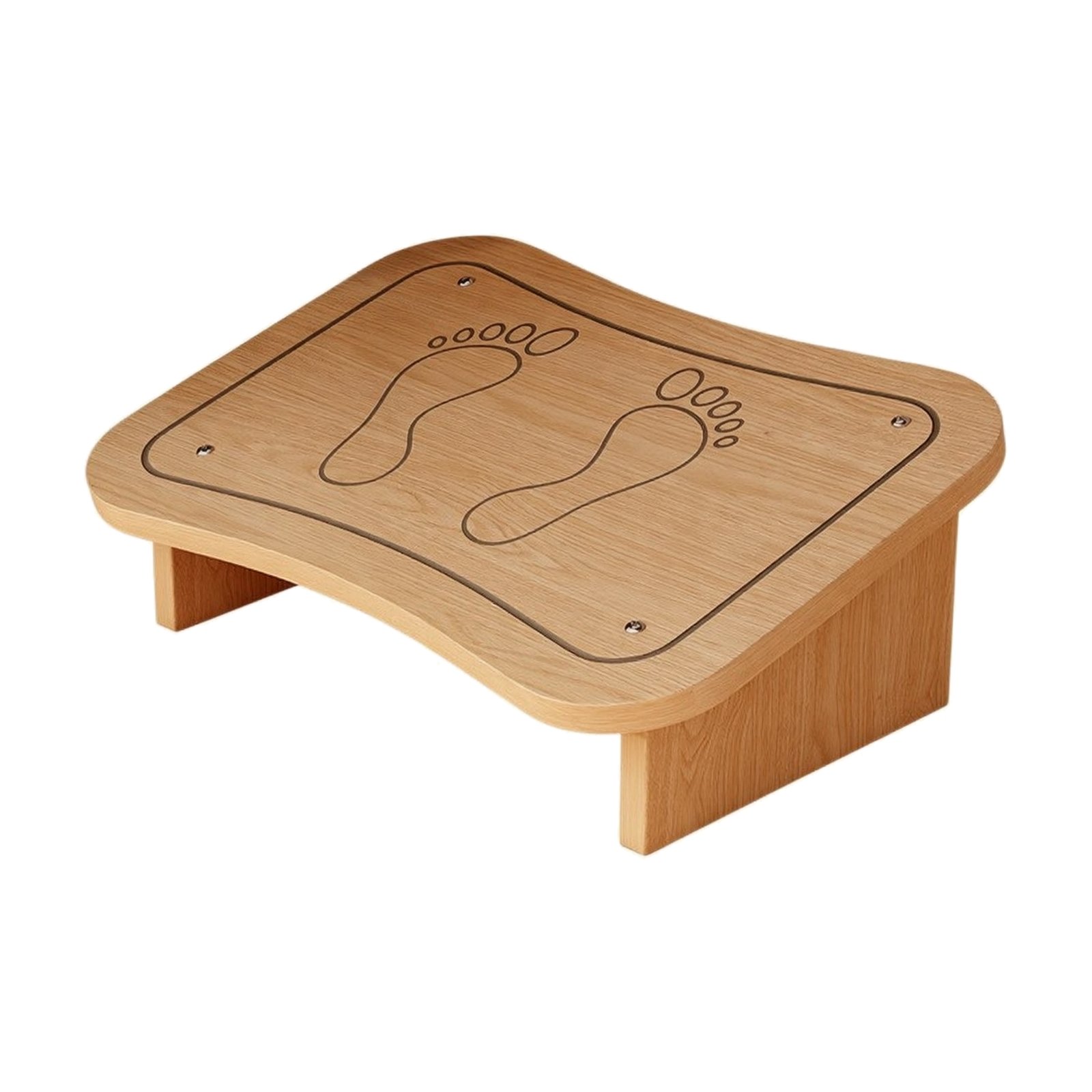Wooden Footrest Stool – Footprint, Size L