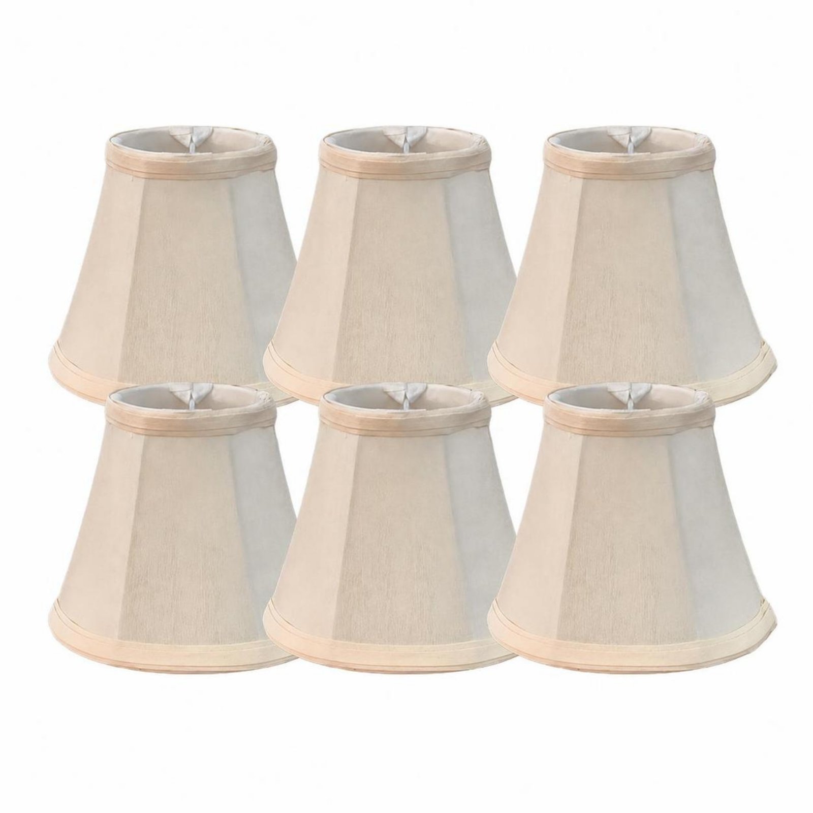 6-Piece Lampshade Tapered Conical