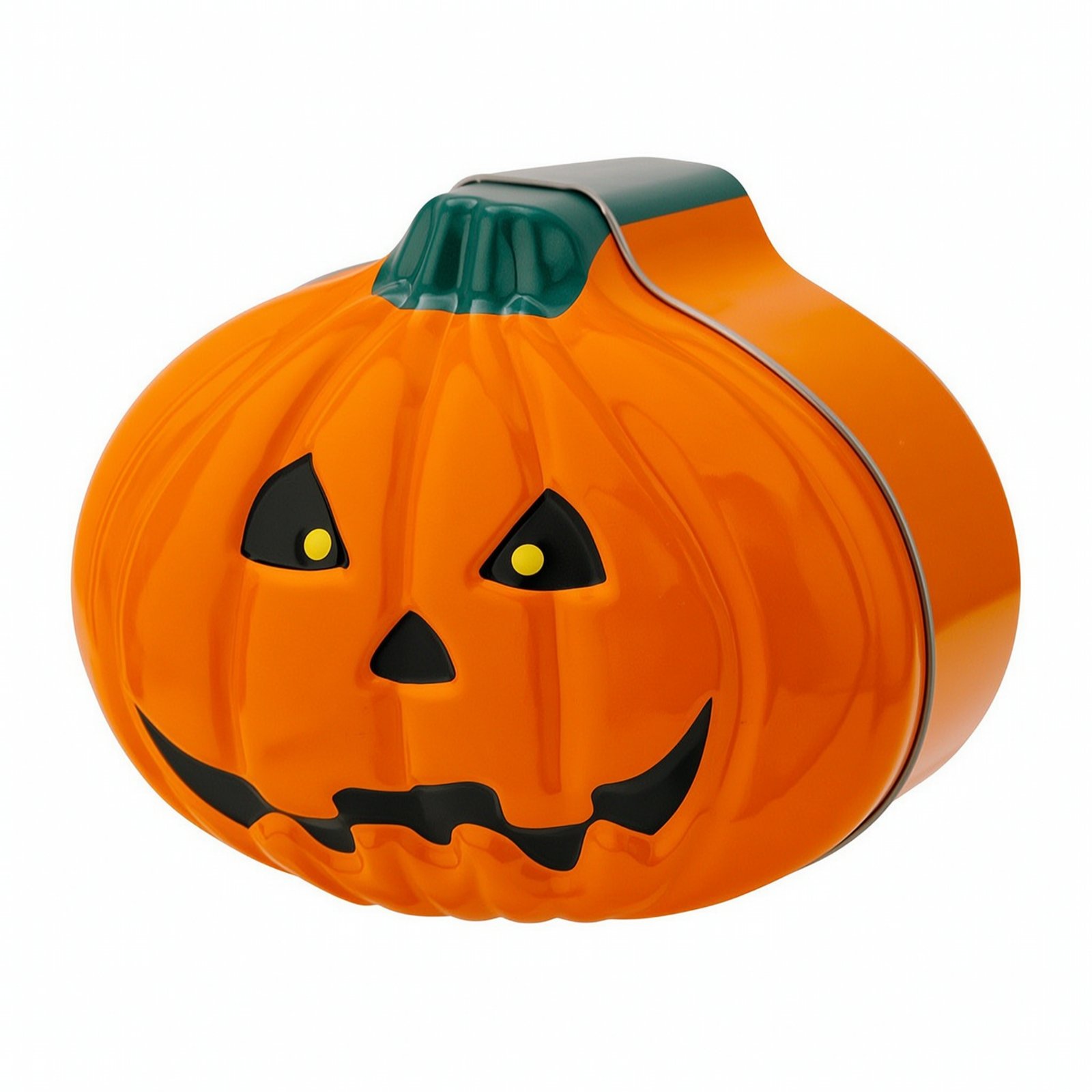 Halloween Pumpkin Tin Box