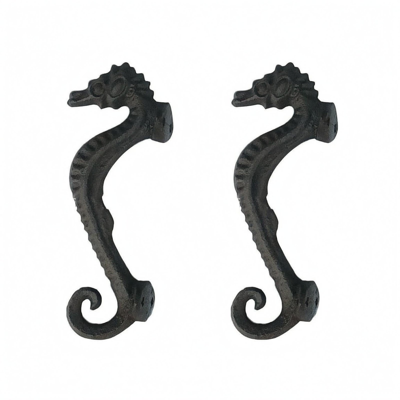 2-Piece Seahorse Drawer Pull