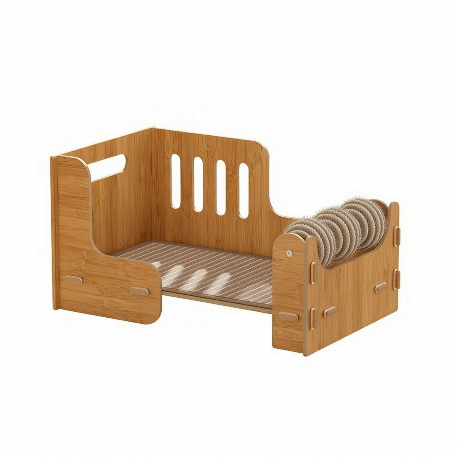 Cat Scratching Board Bed