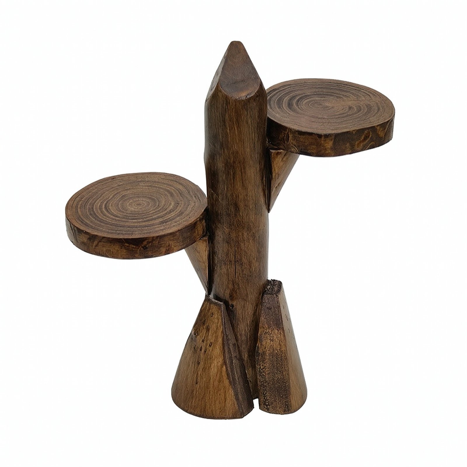Wood Plant Display Stand