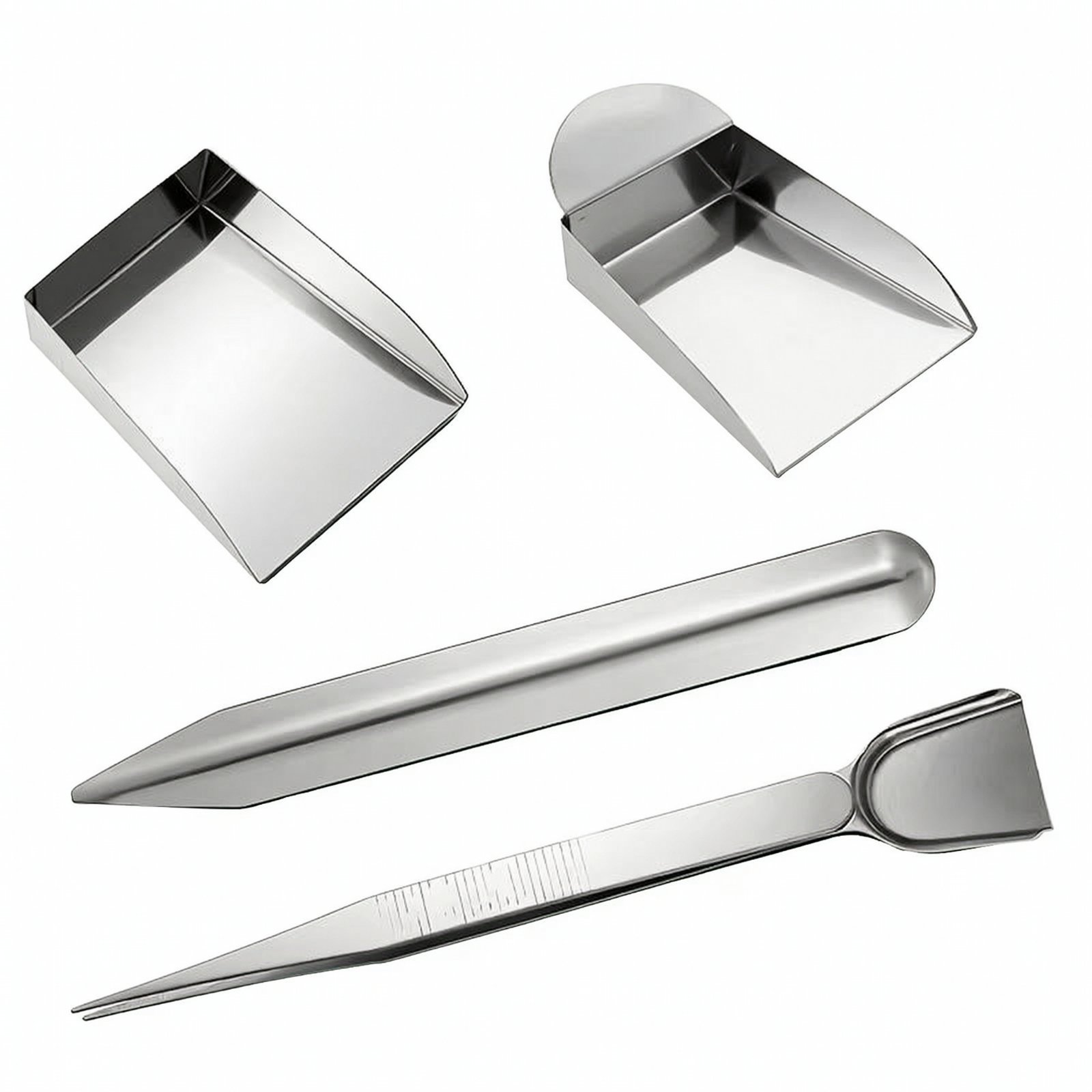 4-Piece Jewelry Spoon Stainless Steel