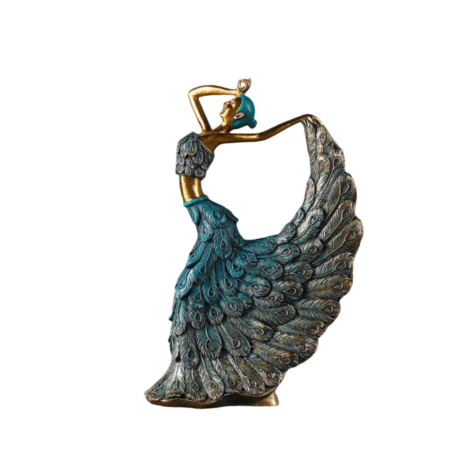 Peacock Dancer Figurine – Bronze