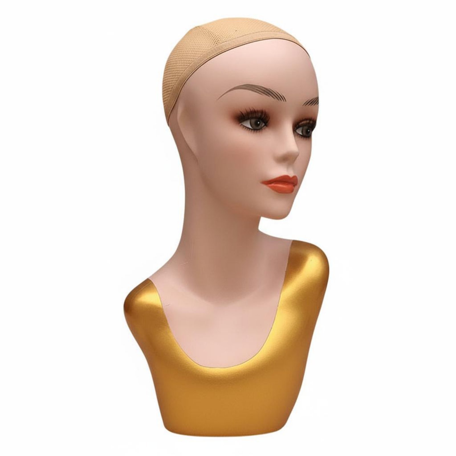Hairpiece Display Head Realistic Look