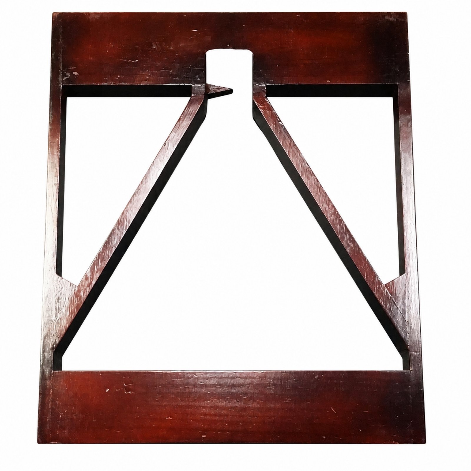 Wooden Triangular Billiard Rack