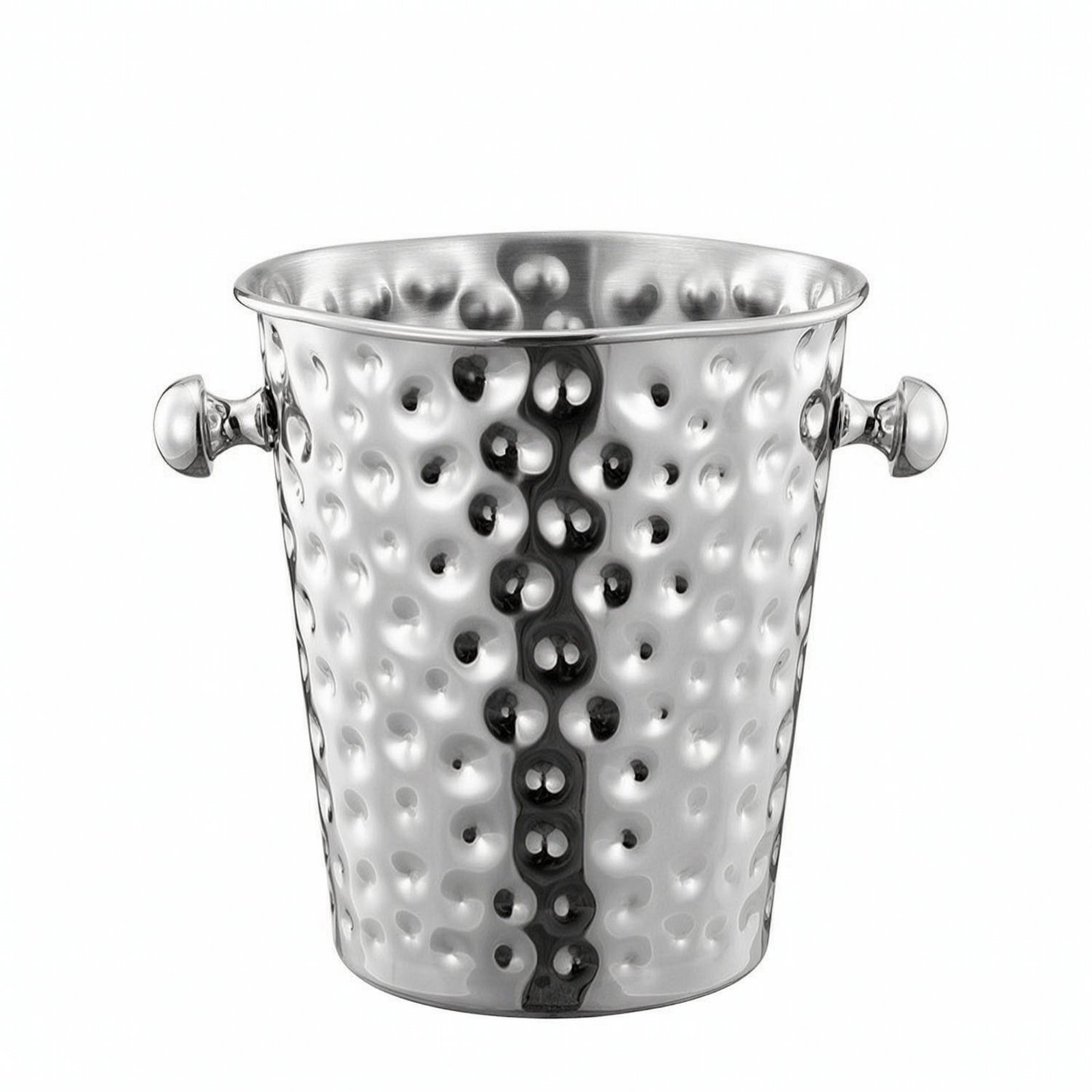 Hammered Stainless Champagne Bucket