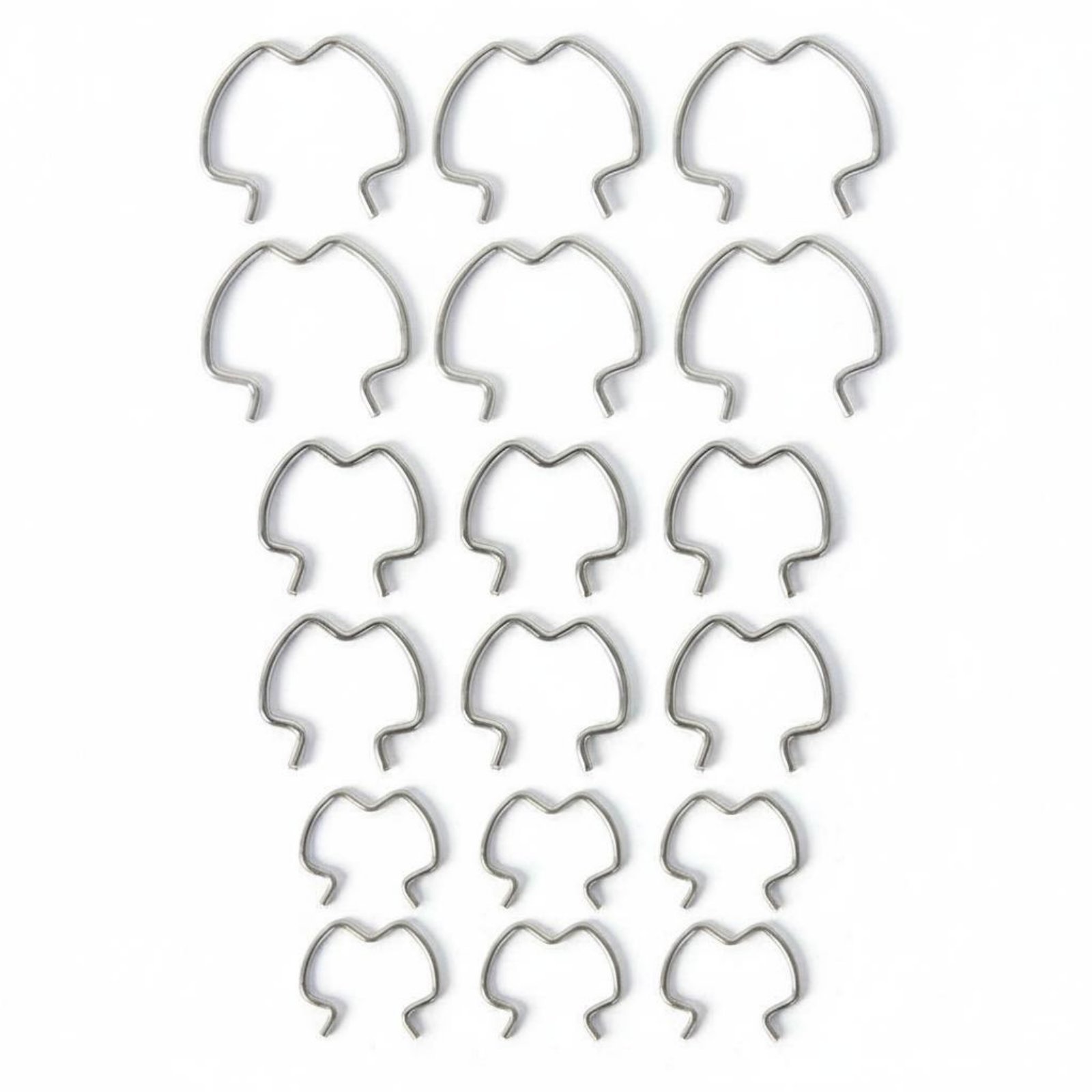 18-Piece Quick Connector Retaining Clips