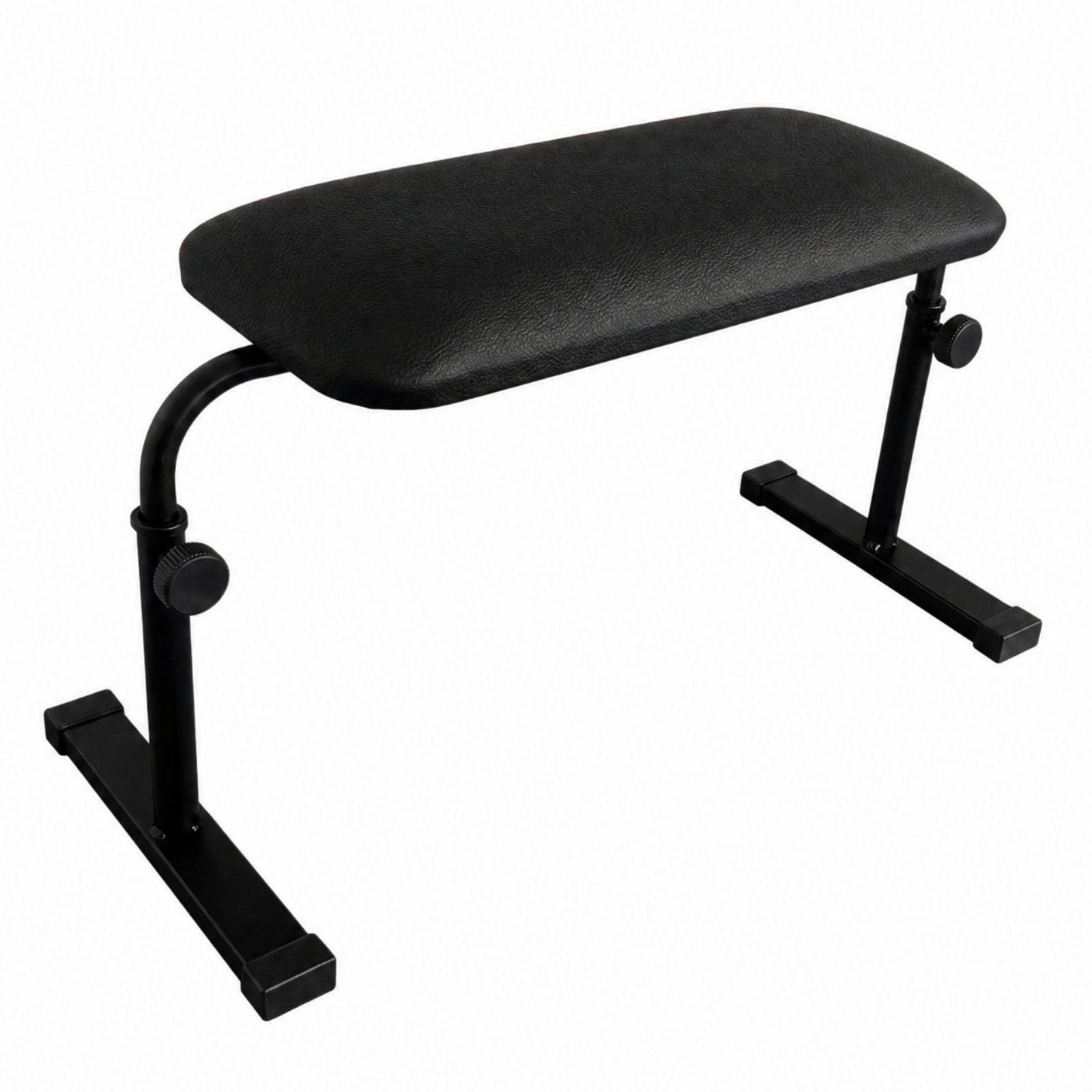 Height-Adjustable Padded Pedicure Footrest