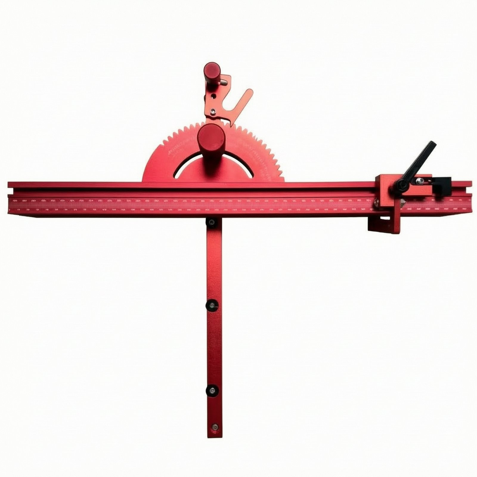 Table Saw Push Gauge Locking Lever