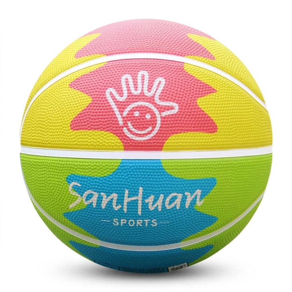 Rubber Basketball Size 5