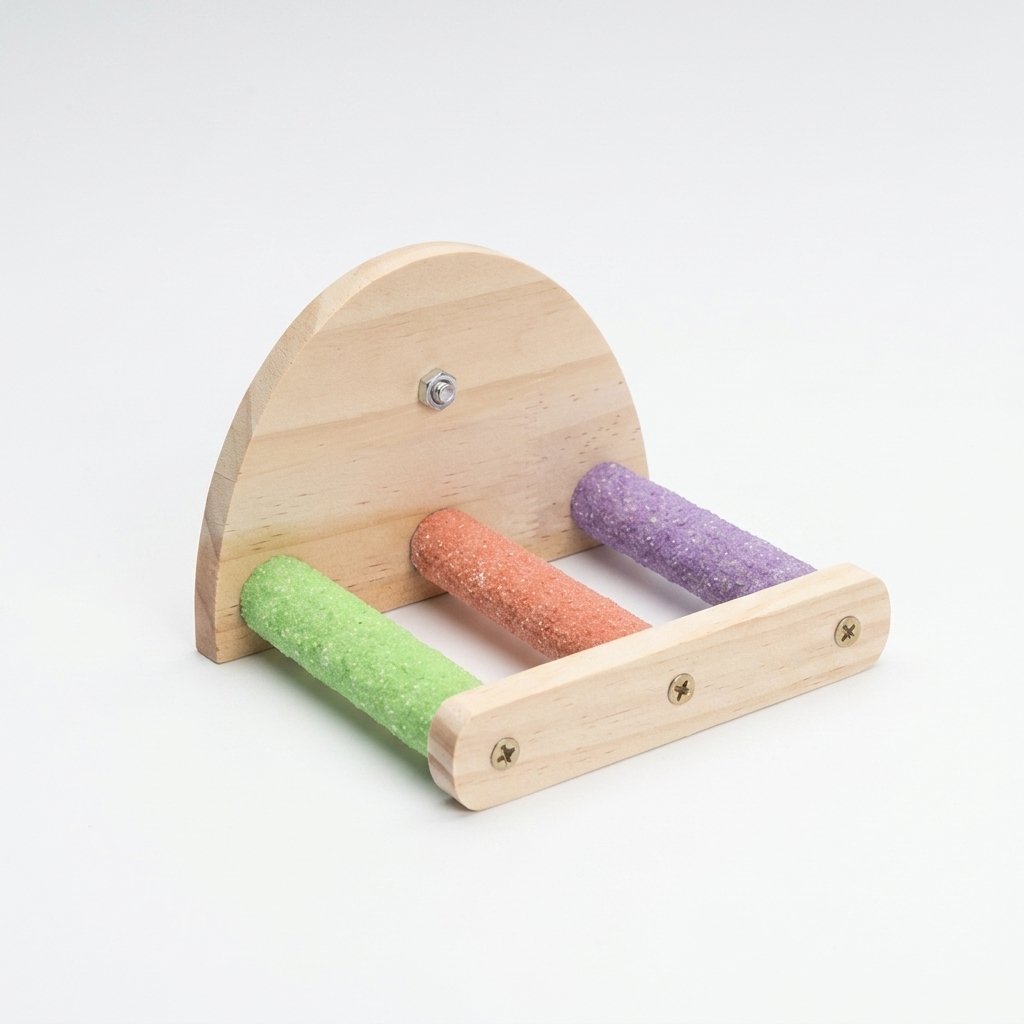 Parrot Cage Feeder Stand