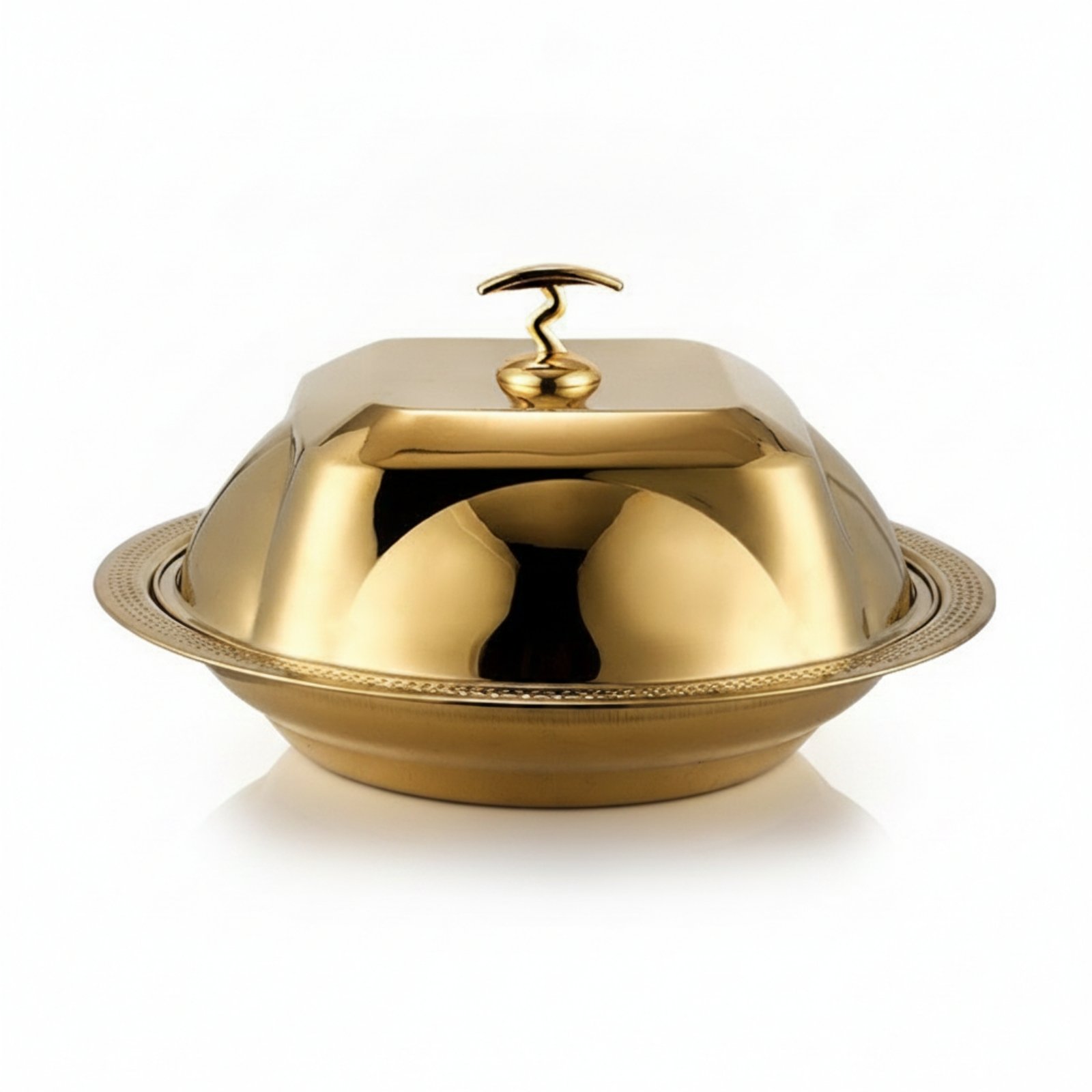 Stainless Steel Domed Platter