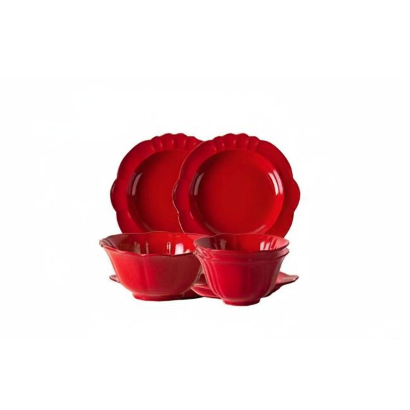 Cream Ceramic Dinnerware Set