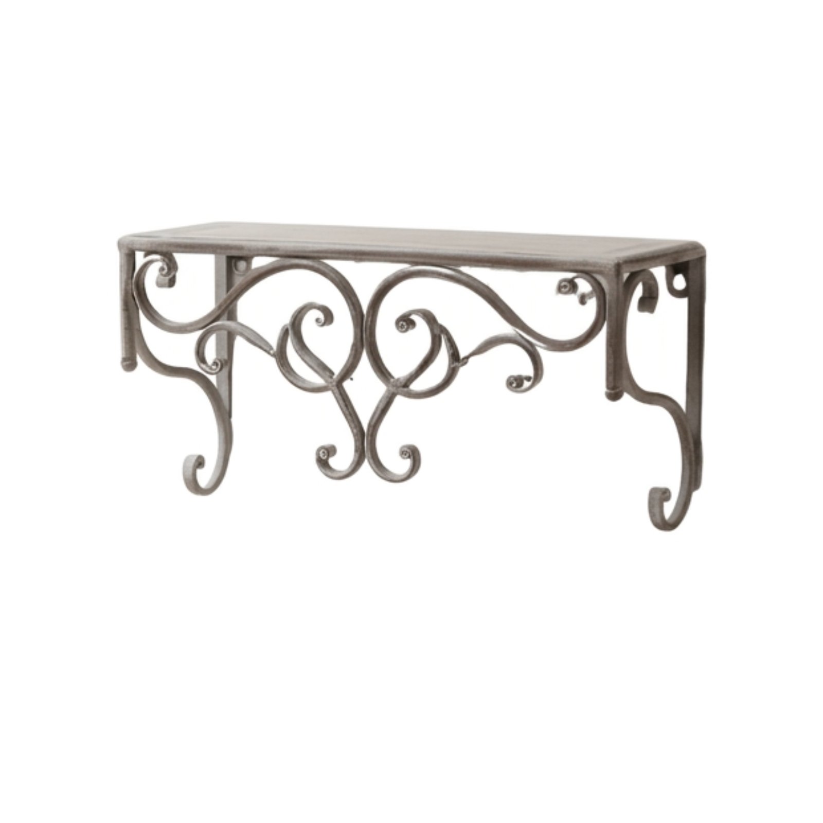 Antique Scrollwork Wall Shelf