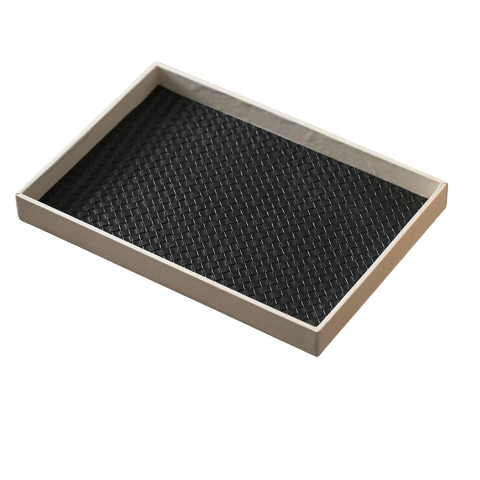 Decorative Tray with Woven Pattern