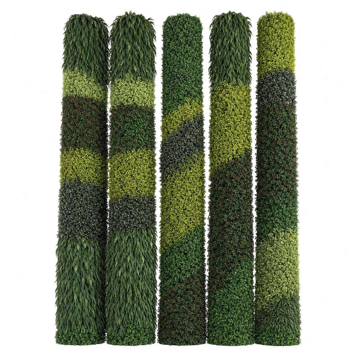 Fire Retardant Moss Wall