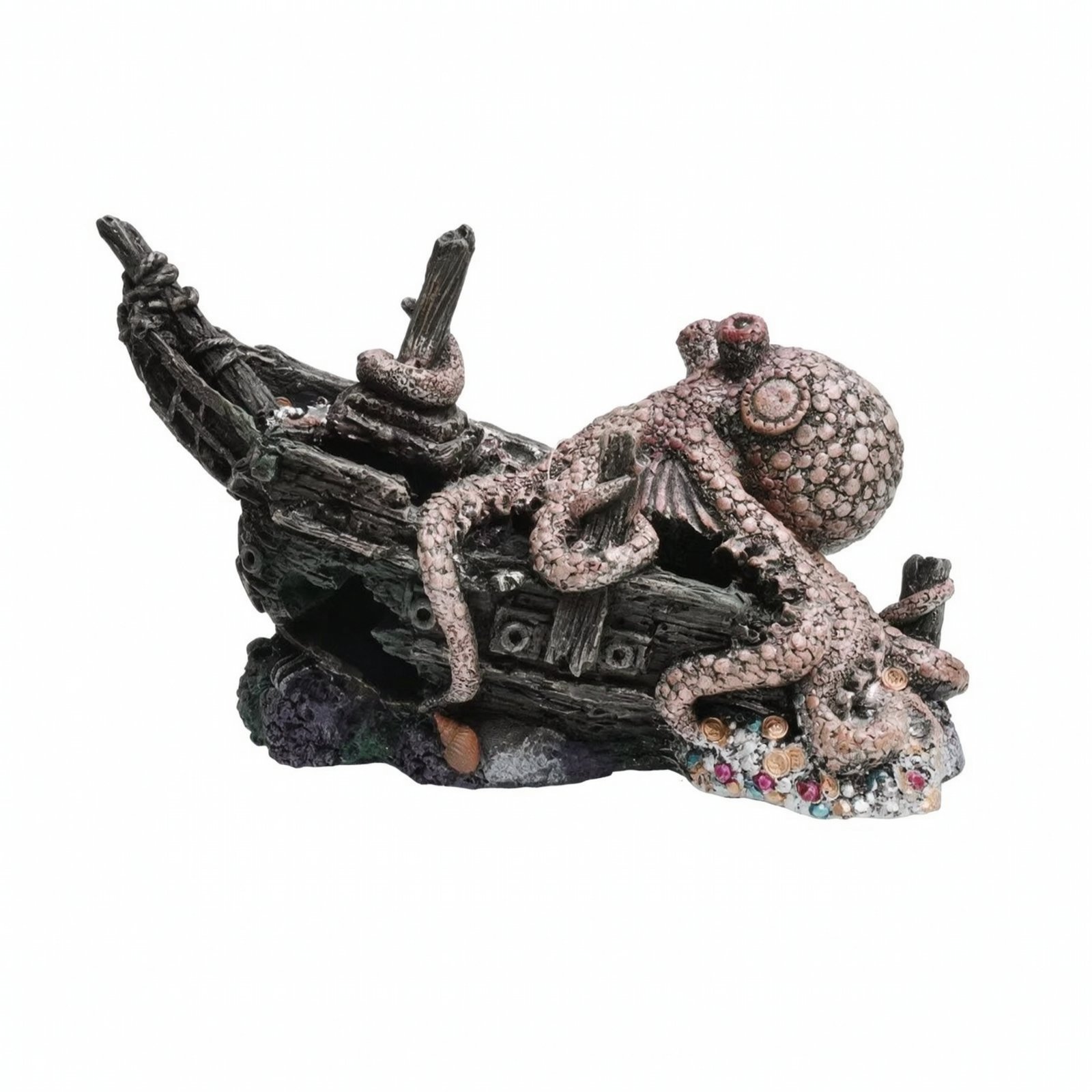 Aquarium Shipwreck Ornament