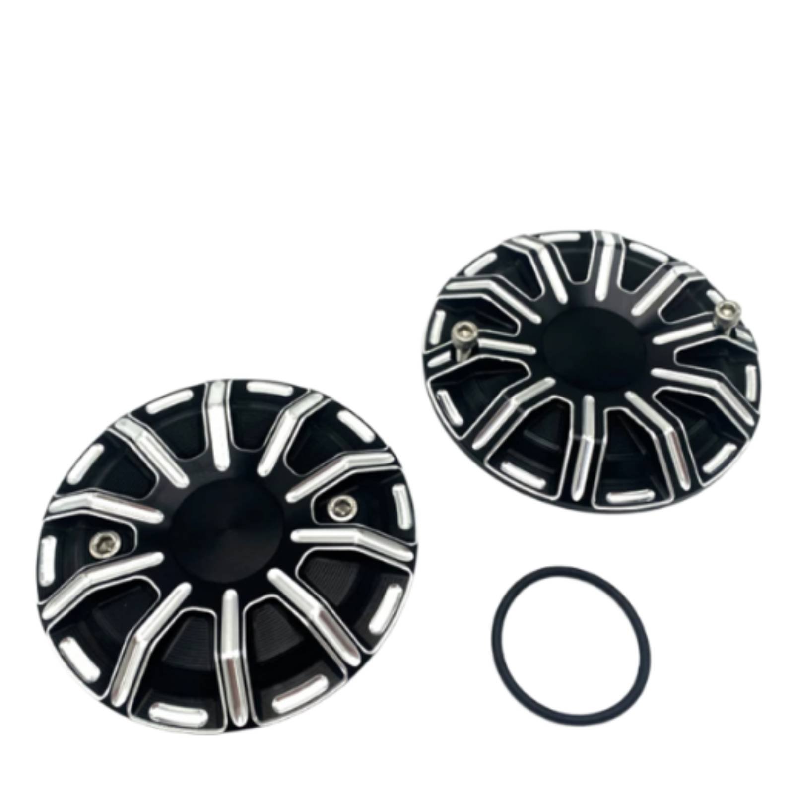 Engine Side Cover Protectors Matte Black