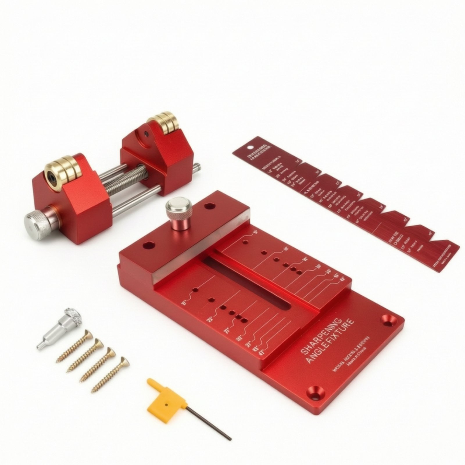 Sharpening Jig with Angle Gauge